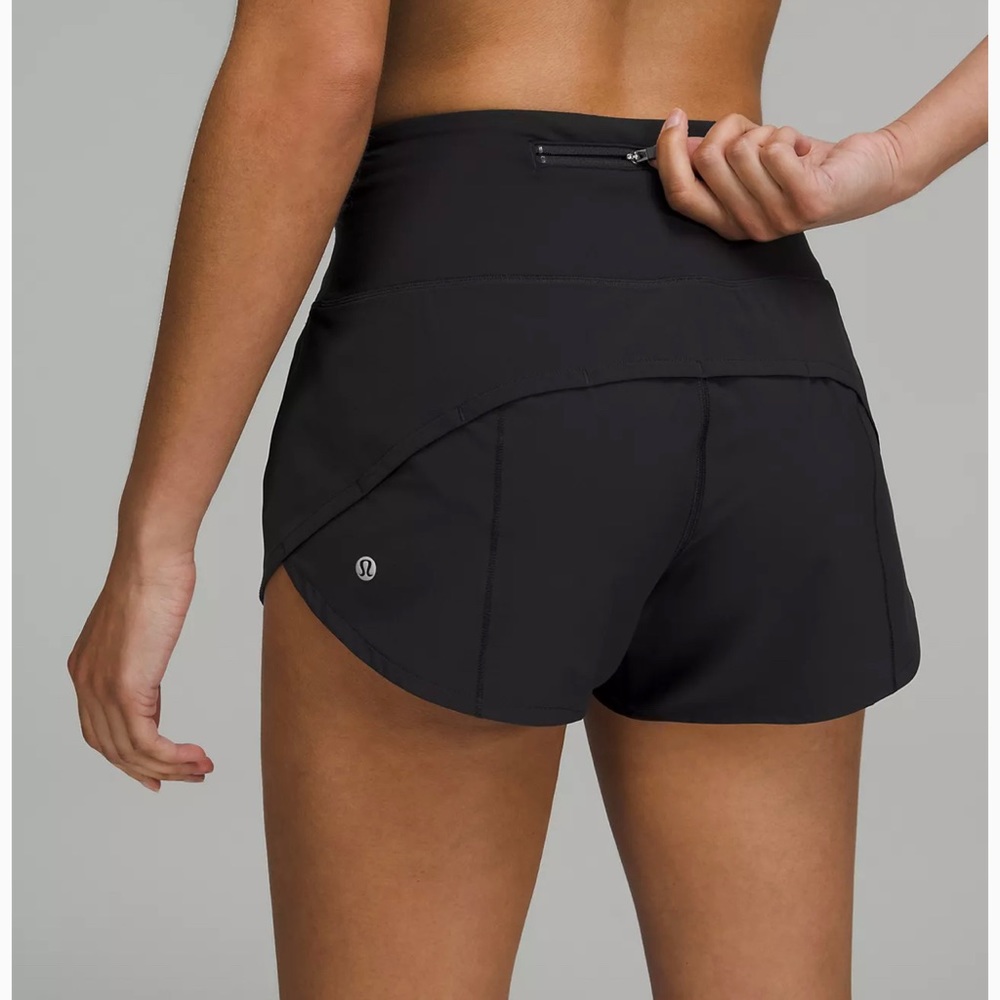 Lululemon Speed Up High-Rise Lined Short - 4“ Orange